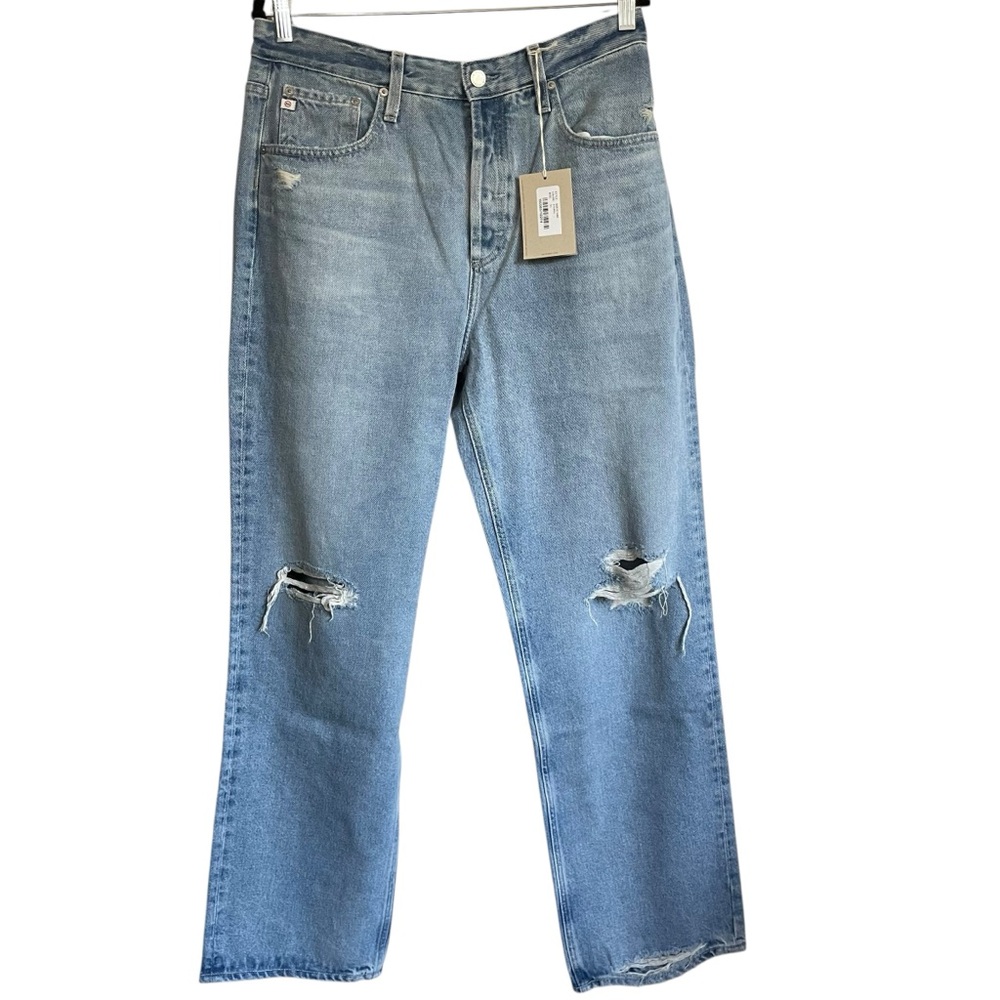 AG Adriano Goldschmied +‎ ED Clove Relaxed Denim Straight Leg Jeans Size 31 NWT